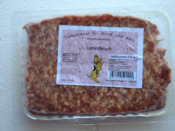 Lammfleisch gewolft 500 g